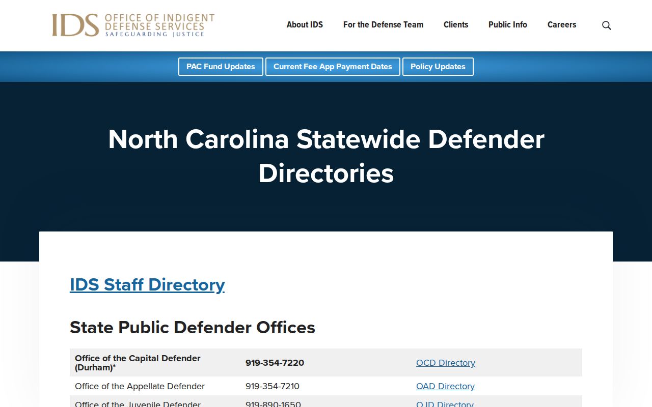Mooresville criminal case defender directory for Iredell County